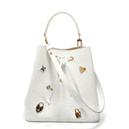 Louis Vuitton Shoulder Bag Neo Noe Lovelock Epi Blanc