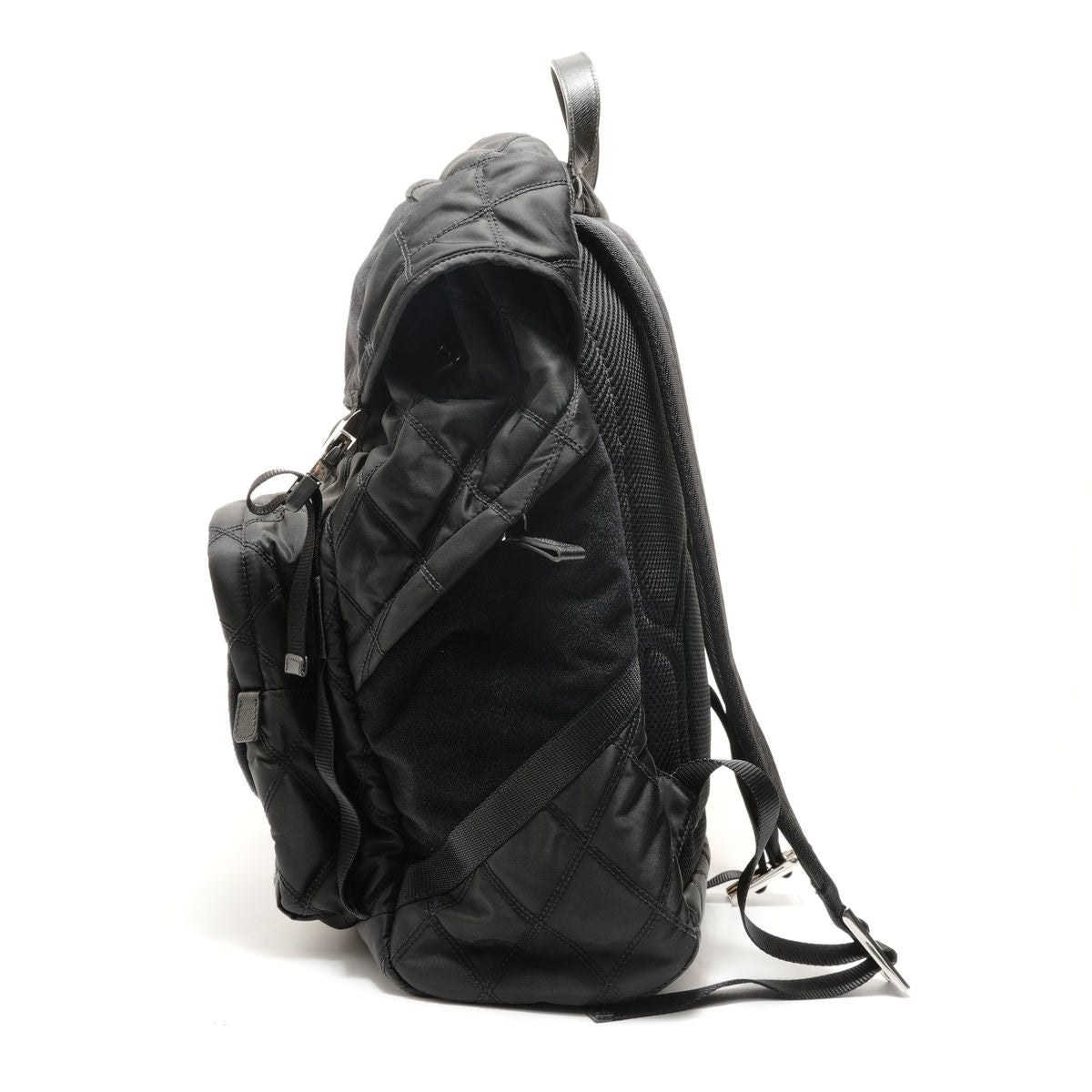 Prada Backpack Velcro Black — view 4