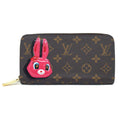 Louis Vuitton Nicolas Gess Curle Zippy Wallet Brown Monogram Gold