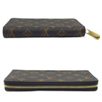 Louis Vuitton Nicolas Gess Curle Zippy Wallet Brown Monogram Gold — view 3