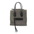 Celine Luggage Phantom Tote Hand Logo Canvas Leather Gray