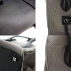 Celine Luggage Phantom Tote Hand Logo Canvas Leather Gray — view 8