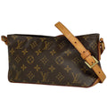 Louis Vuitton Trotteur Shoulder Bag Monogram Brown
