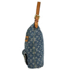 Louis Vuitton Baggy GM Shoulder Bag Monogram Denim Blue — view 2