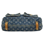 Louis Vuitton Baggy GM Shoulder Bag Monogram Denim Blue — view 5