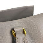 Prada Tote 2-Way Saffiano Leather Light Gray — view 5