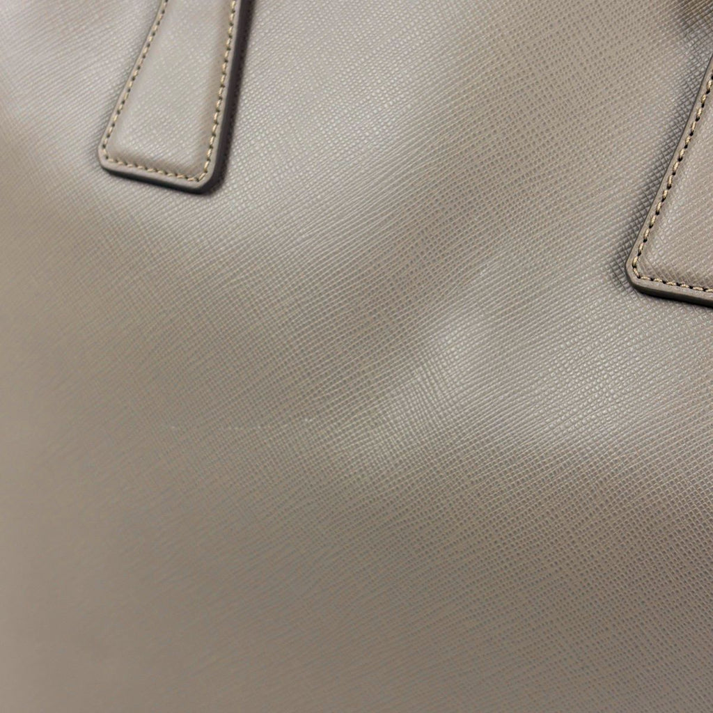 Prada Tote 2-Way Saffiano Leather Light Gray — view 4