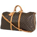 Louis Vuitton Keepall Bandouliere 60 2-Way Boston Bag Monogram Brown