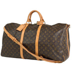 Louis Vuitton Keepall Bandouliere 60 2-Way Boston Bag Monogram Brown