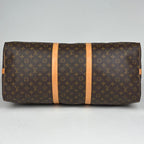 Louis Vuitton Keepall Bandouliere 60 2-Way Boston Bag Monogram Brown — view 2