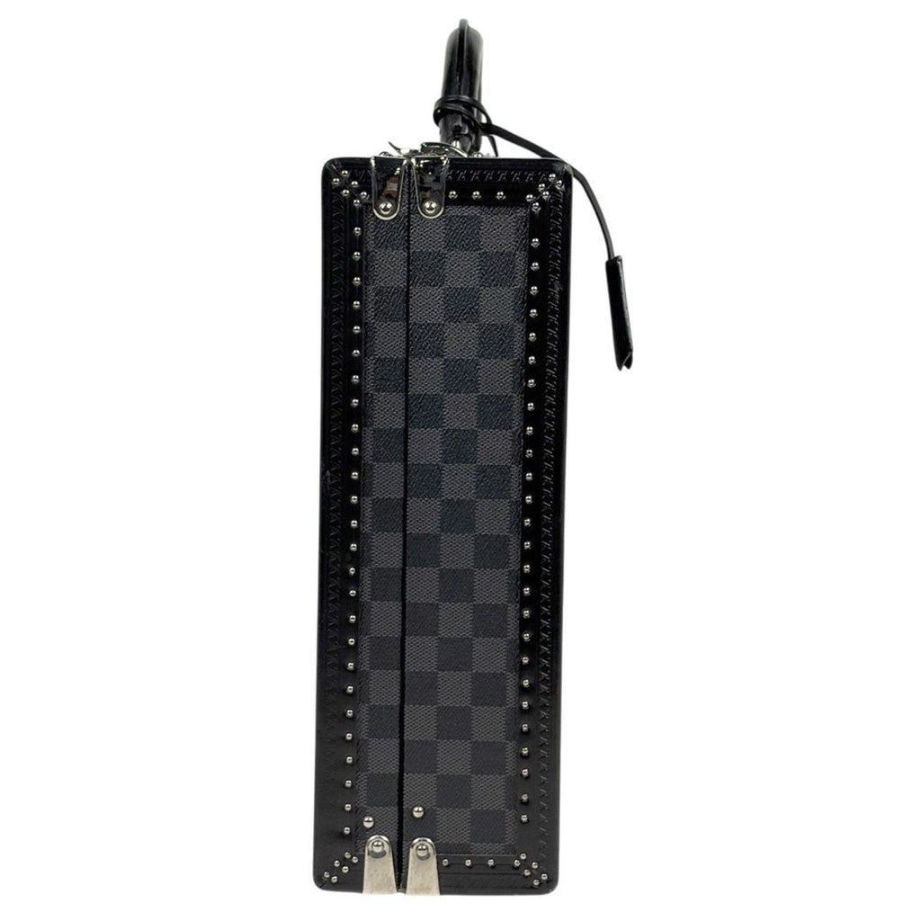 Louis Vuitton President Trunk Damier Graphite Black — view 4