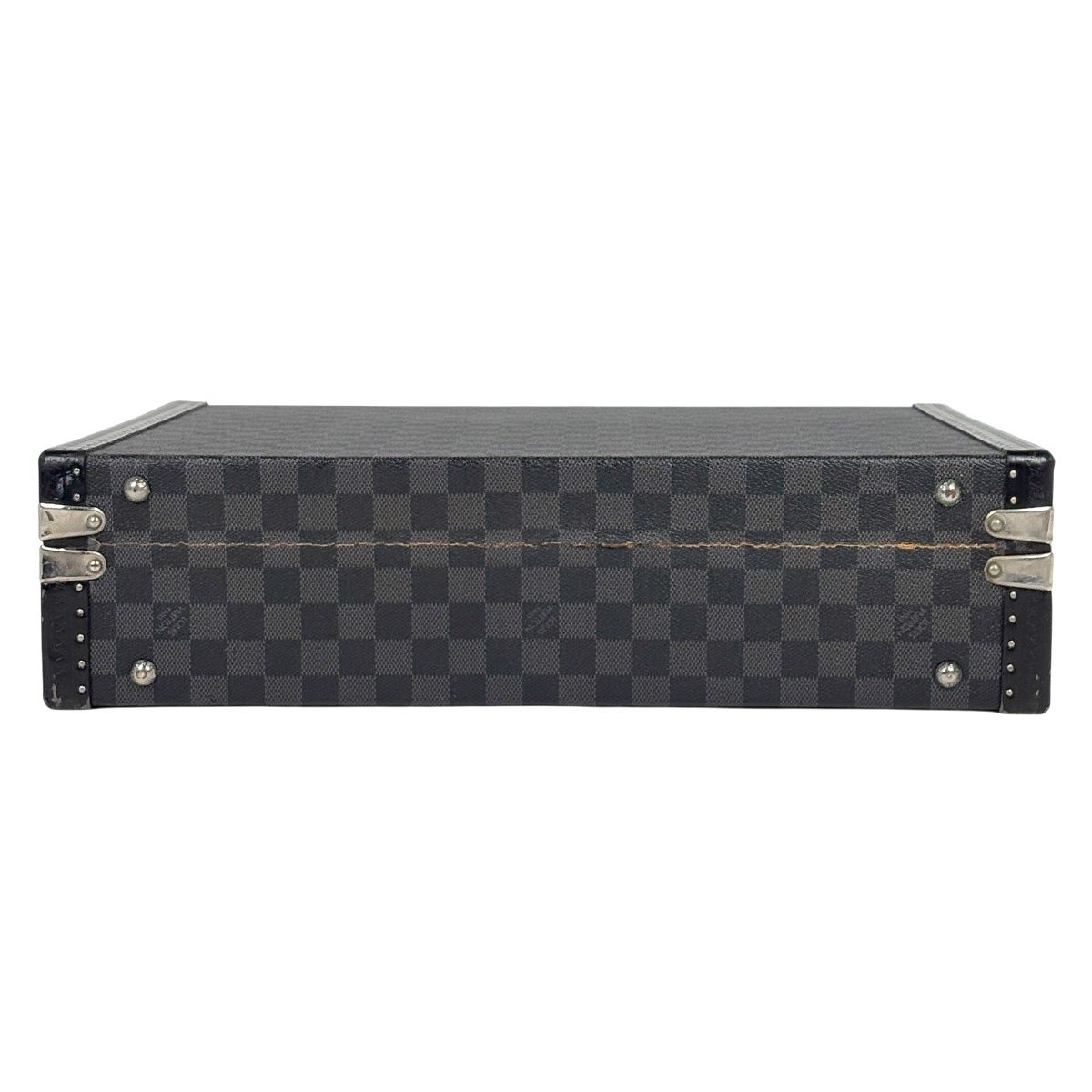 Louis Vuitton President Trunk Damier Graphite Black — view 5