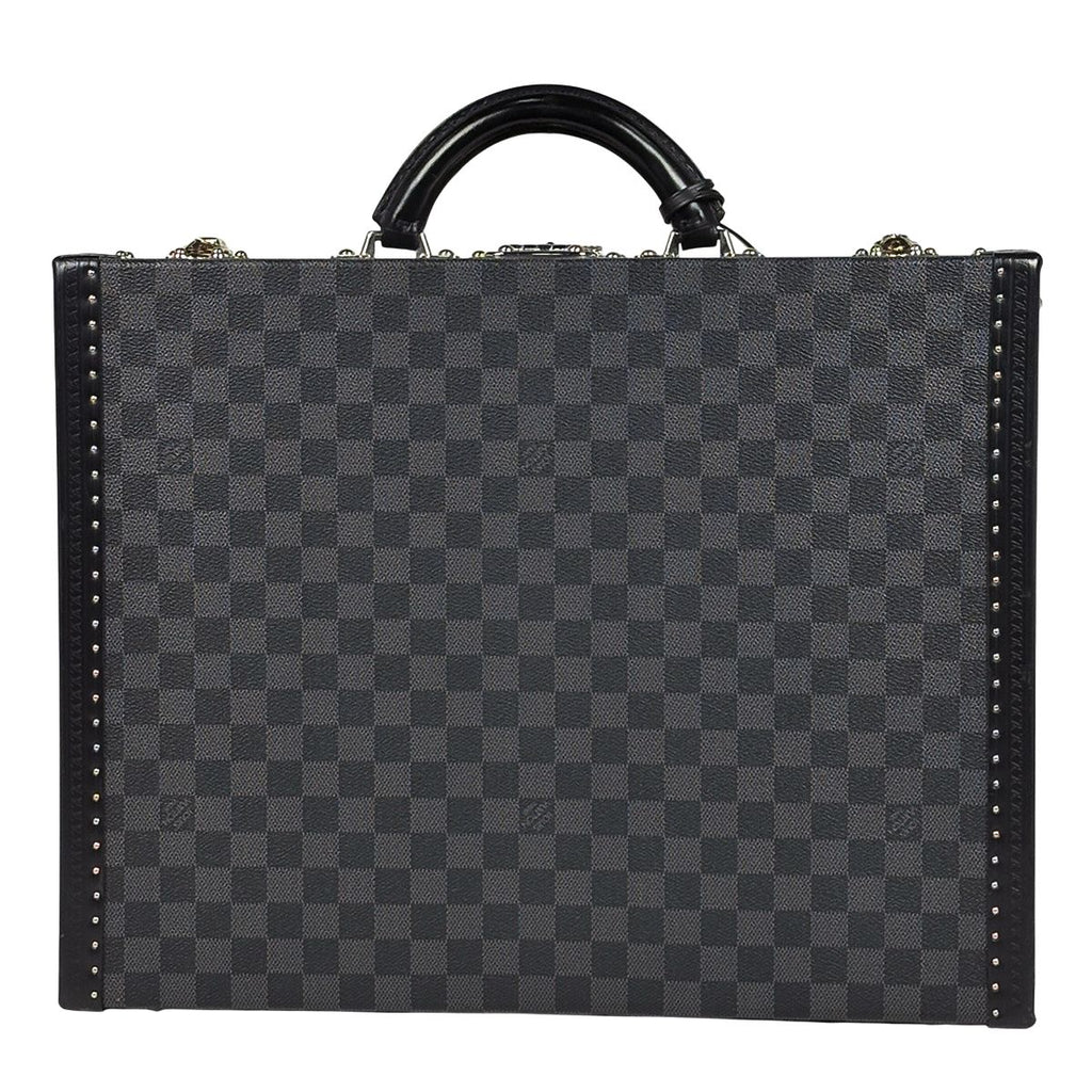 Louis Vuitton President Trunk Damier Graphite Black — view 3
