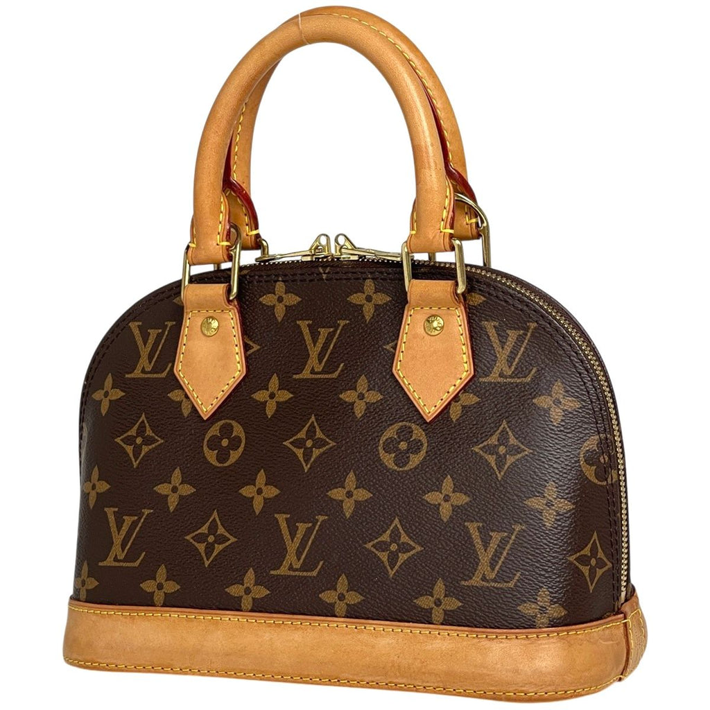 Louis Vuitton Alma BB Handbag Monogram Brown