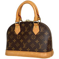 Louis Vuitton Alma BB Handbag Monogram Brown