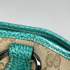 Gucci GG Pattern Tote Canvas Beige Green — view 5