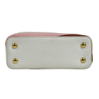 Louis Vuitton Capucines Mini 2-Way Handbag Taurillon White Pink Green — view 5