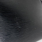Louis Vuitton Pochette Makeup Cosmetics Handbag Pouch Epi Noir — view 5