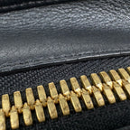 Loewe Amazona 28 2-Way Anagram Handbag Leather Black — view 5