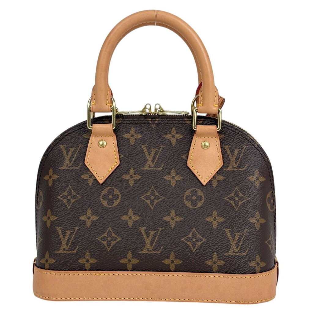 Louis Vuitton Alma BB Shoulder Bag 2-Way Monogram Brown — view 3