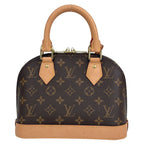 Louis Vuitton Alma BB Shoulder Bag 2-Way Monogram Brown — view 3