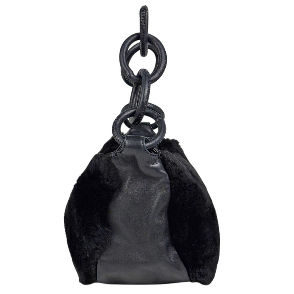 Chanel CC Logo Shoulder Bag Black — view 2