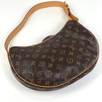Louis Vuitton Croissant MM Shoulder Bag Monogram Brown — view 2