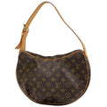 Louis Vuitton Croissant MM Shoulder Bag Monogram Brown