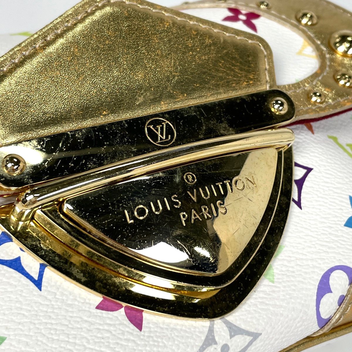 Louis Vuitton Marilyn Shoulder Bag Monogram Multicolor Blanc — view 4