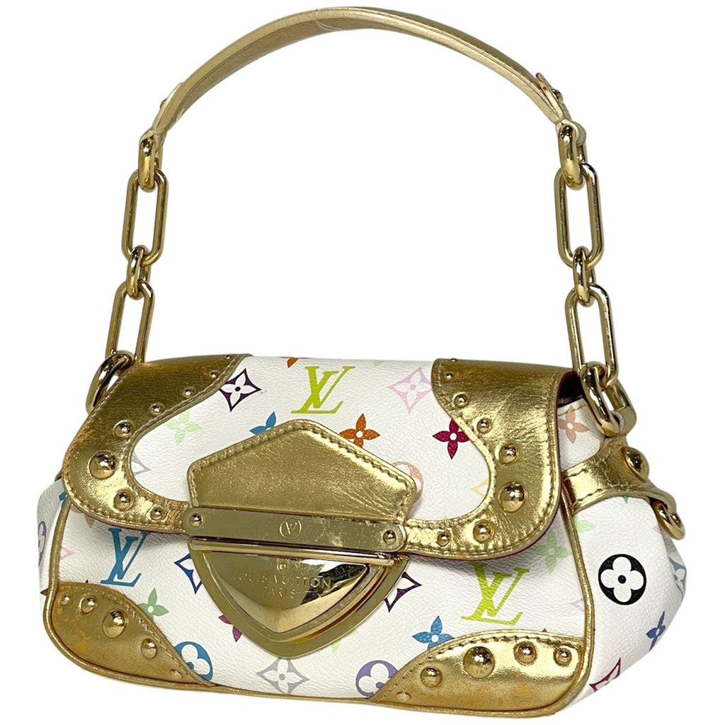 Louis Vuitton Marilyn Shoulder Bag Monogram Multicolor Blanc