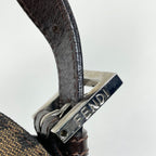 Fendi Zucca Pattern Shoulder Bag Canvas Brown — view 6