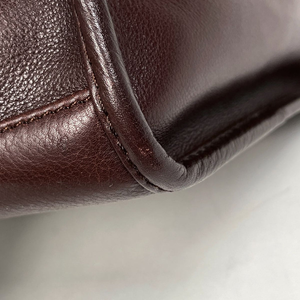 Loewe Amazona 36 Anagram Handbag Leather Brown — view 3
