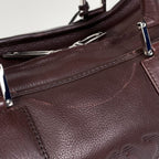 Loewe Amazona 36 Anagram Handbag Leather Brown — view 4