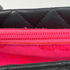 Chanel Cambon Line Tote CC Logo Handbag Leather Black — view 7