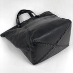 Bottega Veneta Intrecciato Tote Leather Black — view 2