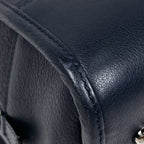Loewe Amazona 28 Anagram Handbag Leather Navy — view 3