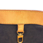 Louis Vuitton Wilshire PM Monogram Leather Brown Handbag Gold — view 7