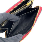 Loewe Puzzle Midi Amzip Leather Multicolor Wallet Gold — view 8