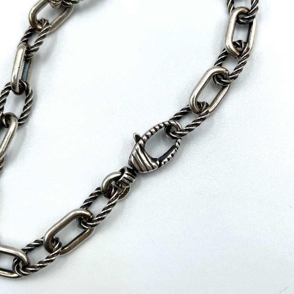 Gucci Interlocking Silver Bracelet — view 6