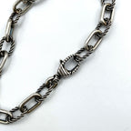 Gucci Interlocking Silver Bracelet — view 6