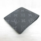Louis Vuitton Monogram Eclipse Portefeuille Multiple Bifold Wallet Billfold — view 2