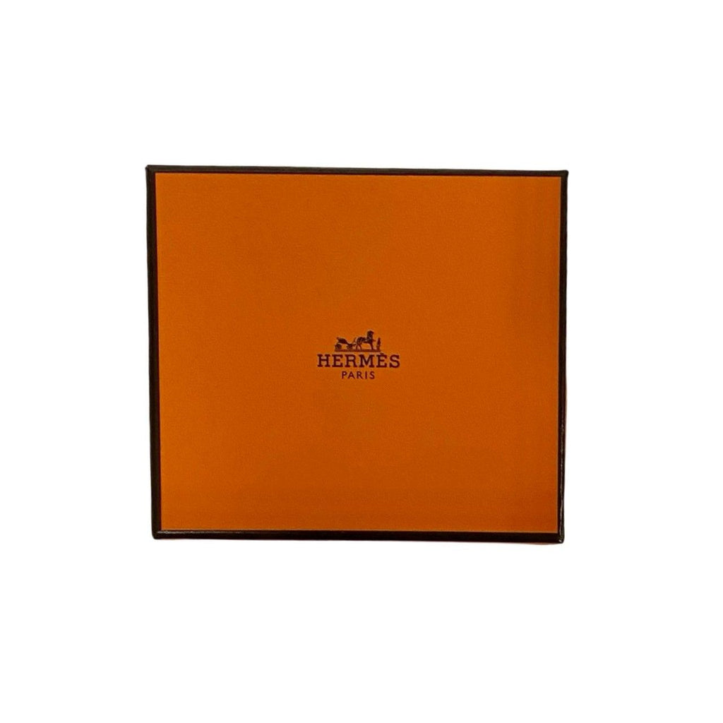 Hermes Box Constance Compact Leather Bifold Wallet Mini Rouge Grena — view 8