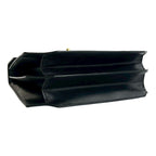 Celine Vintage Star Ball Circle Calf Leather Handbag Mini Tote Black — view 7