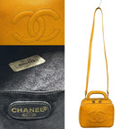 Chanel Card with No 5 Coco Caviar Leather 2-Way Makeup Box Shoulder Bag — view 3