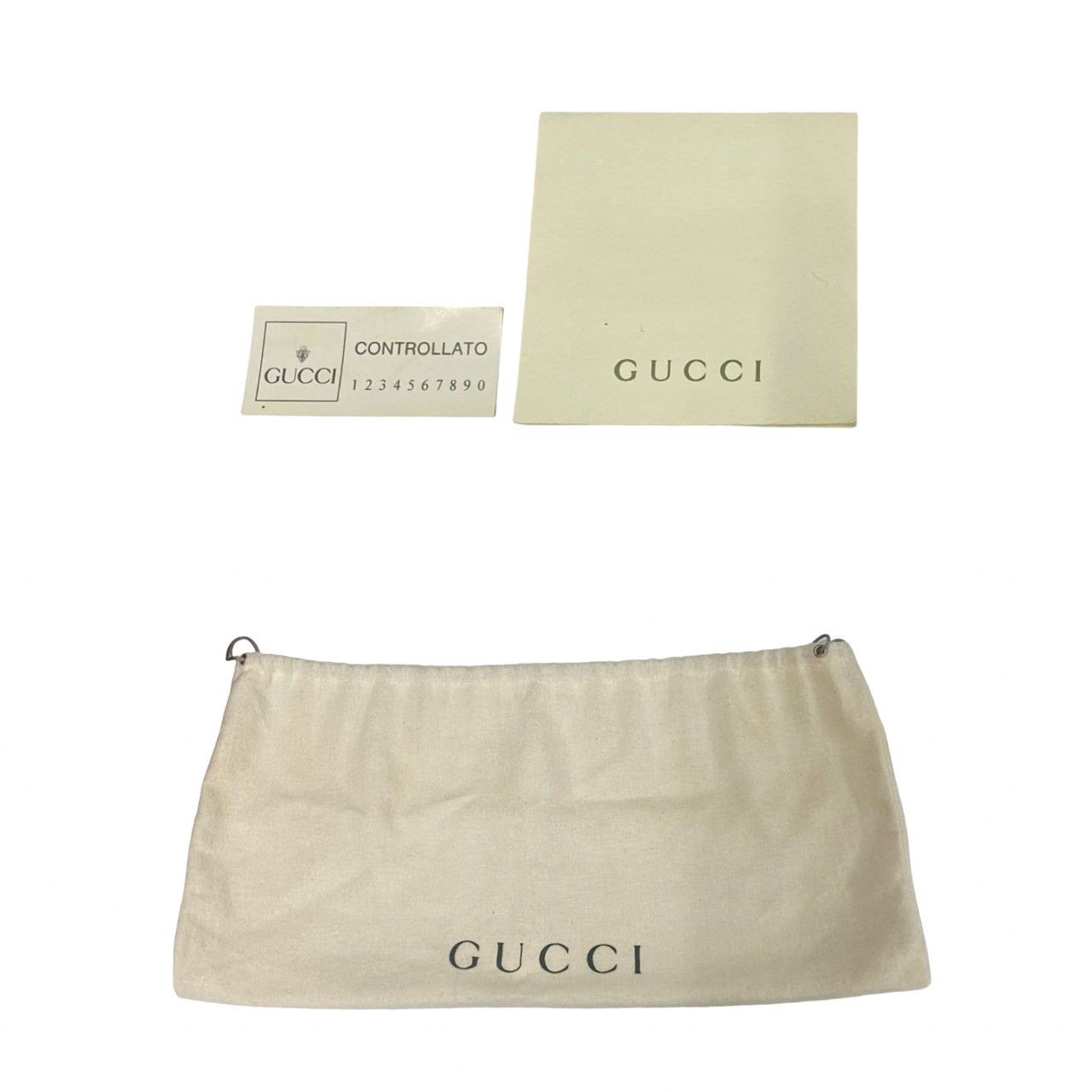 Gucci Vintage Ladylock Leather Handbag Mini Tote Brown — view 9