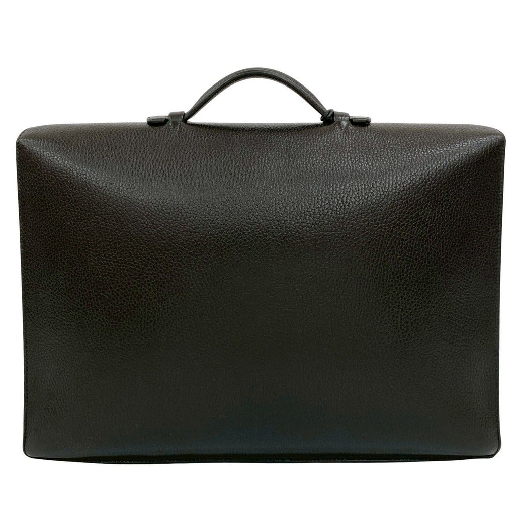 Hermes With Key Sac Adepesh 41 Ardennes Leather Business Bag Document Bag Black — view 3