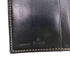 Fendi Bifold Wallet Zucca Pattern Khaki Black Leather — view 5