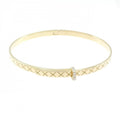 Bottega Veneta Diamond Bangle Bracelet