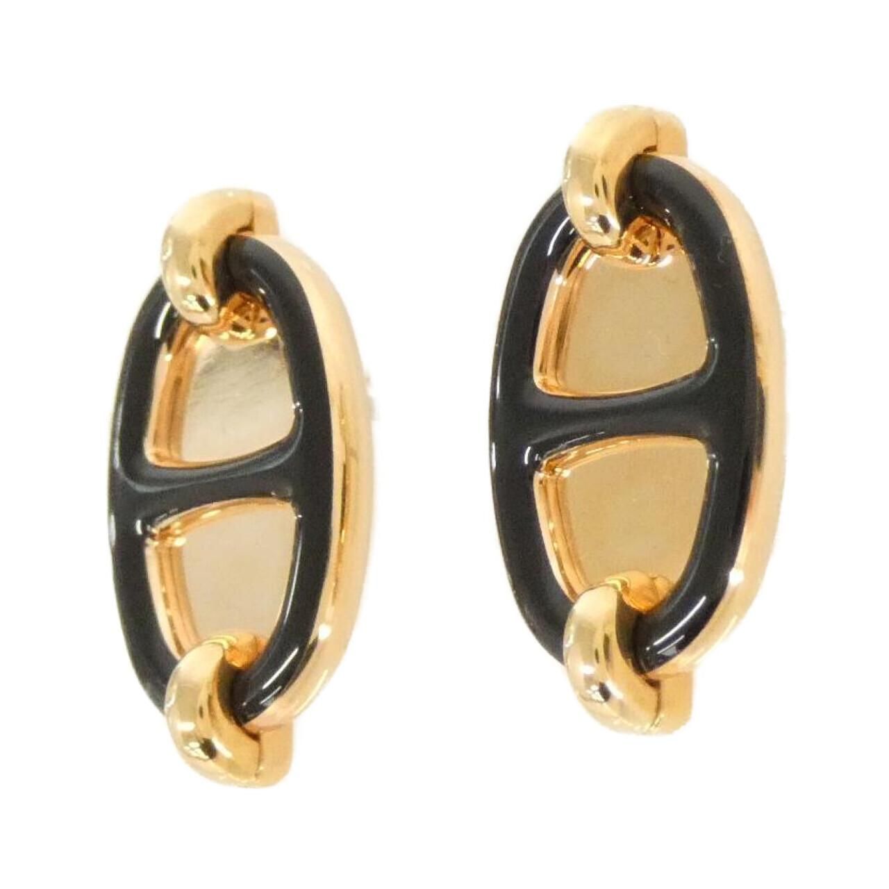 Hermes Mini Maillon Earrings — view 2