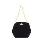 Chanel Vintage Bag Handbag Black